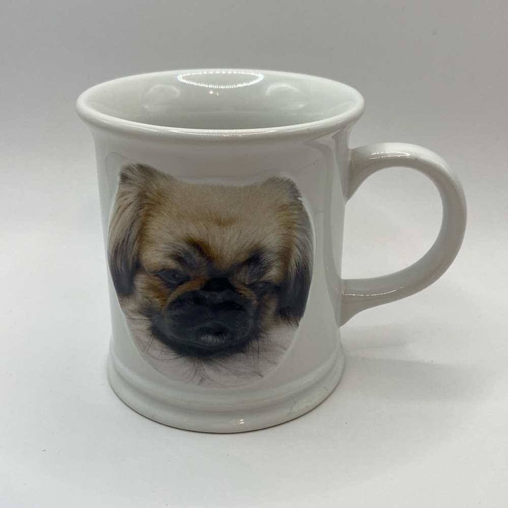 Vintage XPRES Best Friend Originals Pekingese 3D‎ Mug Cup Barbara Augello 1999